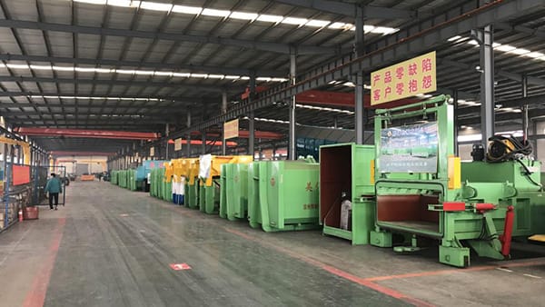 Manufacturing Workshop for Waste Transfer Equipment