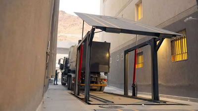 Underground Waste Container System in Saudi Arabia