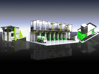 Smart Waste Transfer Station Compactor