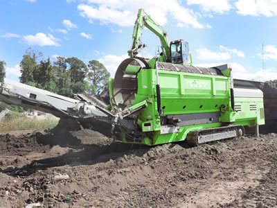 Mobile Trommel Screen