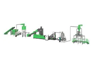 Plastic Recycling and Granulation System