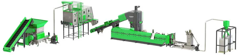 Plastic Granulation Line